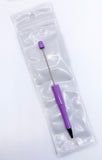 Beadable Pens - Solid Colours 2pcs with bags