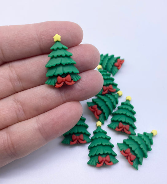 50% OFF! - Christmas Tree Resin Embellishments