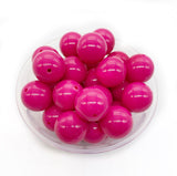20mm Chunky / Bubblegum Beads - SOLID COLOURS