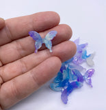 Resin Butterfly embellishments.