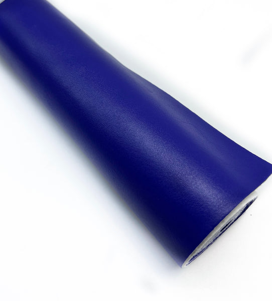 Royal Blue Smooth Faux Leather Roll