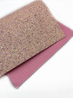 Matt Pink with Purple Fleck Double Sided Chunky Glitter