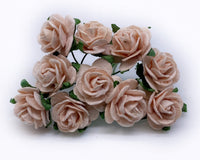 Mulberry Paper Roses 2cm