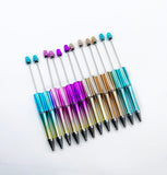 Beadable Pens - Mirror Finish Colours 12pc BUNDLE - ONE PEN FREE!