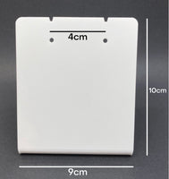 Acrylic Earring Display Stands - White