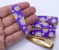 50% OFF! Were $5.20/ now $2.60 - Exclusive Custom Printed Acrylic Top Deluxe Alligator Clips