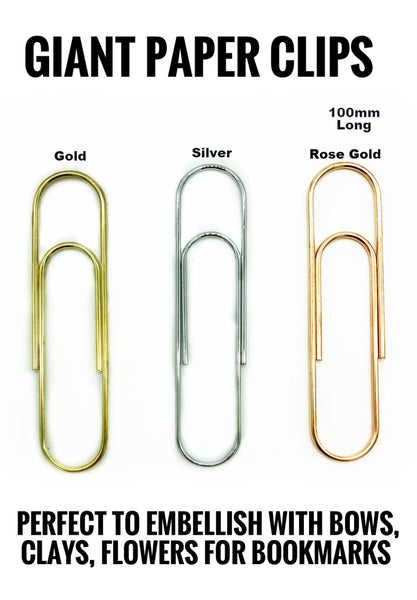 Giant Paper clips 100mm