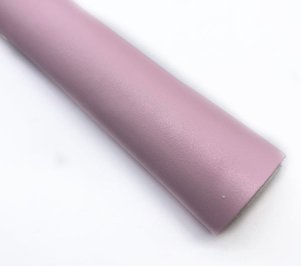 Light Pink Smooth Faux Leather Roll