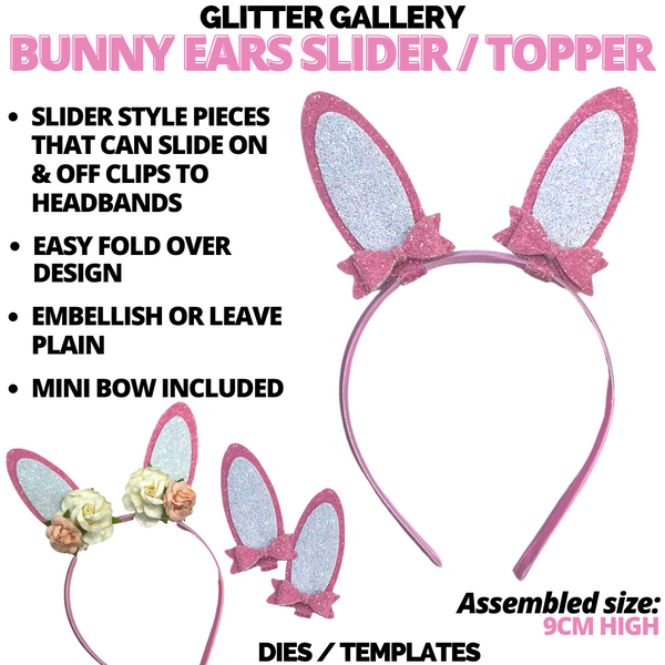 Bunny Ear Slider / Topper TEMPLATE