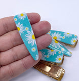 50% OFF! Were $5.20/ now $2.60 - Exclusive Custom Printed Acrylic Top Deluxe Alligator Clips