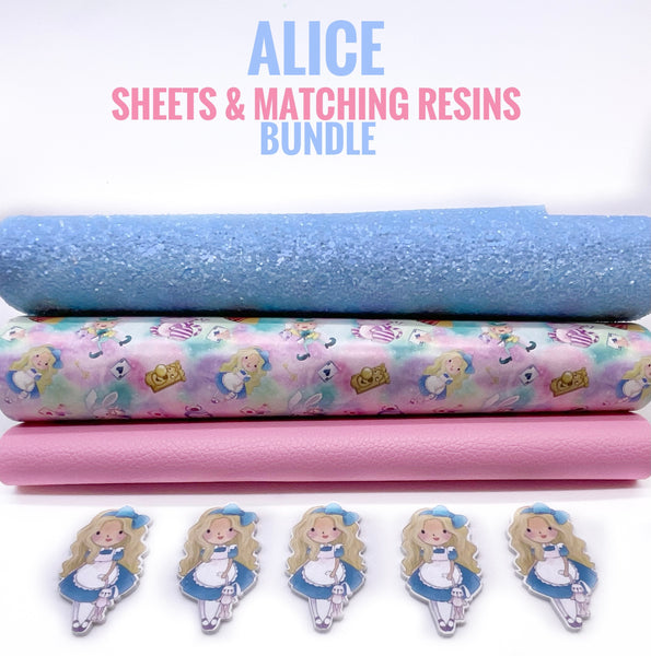 Alice Matching Sheets & Resins Bundle