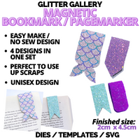 Bookmark / Pagemarker (No sew) TEMPLATE