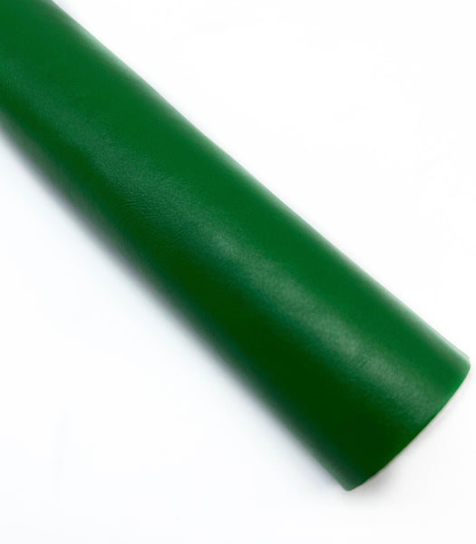 Green Smooth Faux Leather Roll