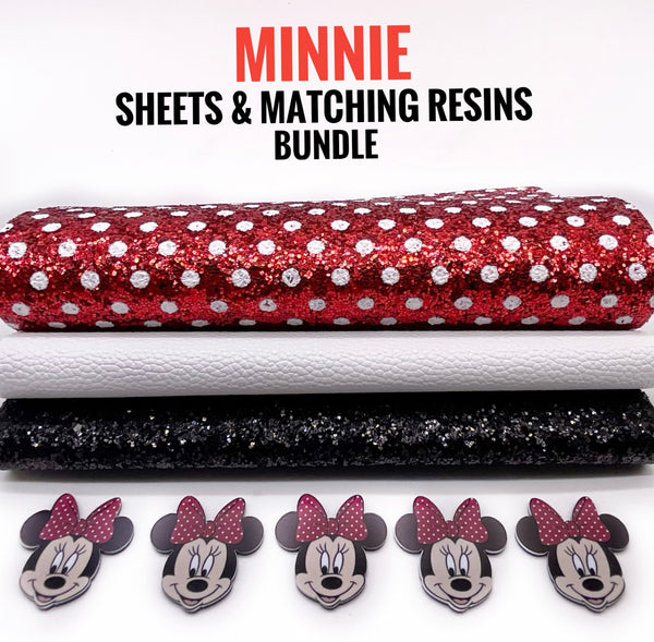 Minnie Matching Sheets & Resins Bundle