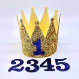 Unisex Large Crown with Numbers - Digital Download SVG