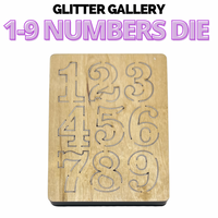 1-9 Numbers DIE