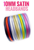 10mm Satin Headbands