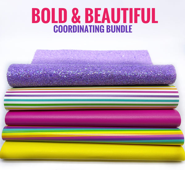Bold & Beautiful coordinating BUNDLE. 50% OFF! - WAS $21.40 / NOW $10.70