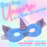 Superhero / Unicorn Mask Set  TEMPLATE