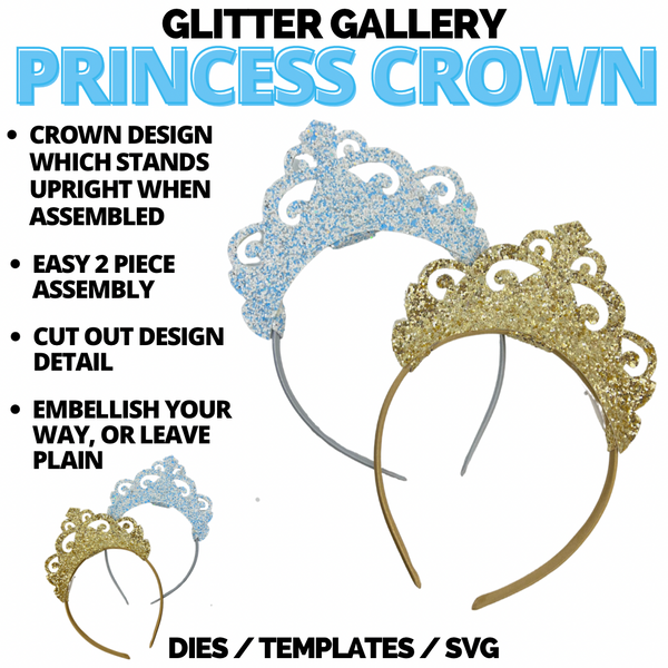 Princess Crown Digital Download - SVG