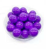 20mm Chunky / Bubblegum Beads - SOLID COLOURS