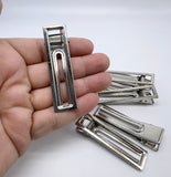 Deluxe Rectangle Alligator Clips (Hollow Middle) - 10pcs