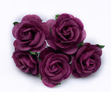 Mulberry Paper Roses 2.5cm