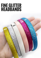 Fine Glitter Headbands