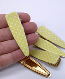 50% OFF! Were $5.20/ now $2.60 - Exclusive Custom Printed Acrylic Top Deluxe Alligator Clips