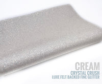 Crystal Crush Fine Glitters - Luxe Felt Backed