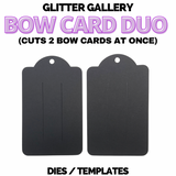 Bow Display Card TEMPLATE