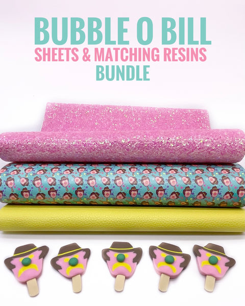 Bubble O Bill Matching Sheets & Resins Bundle