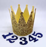 Unisex Large Crown with Numbers - Digital Download SVG