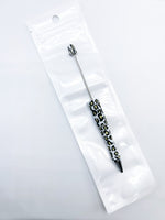 Beadable Pens - Printed / Patterned Designs 2pcs with bags