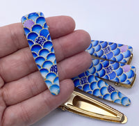 50% OFF! Were $5.20/ now $2.60 - Exclusive Custom Printed Acrylic Top Deluxe Alligator Clips