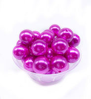 20mm Chunky / Bubblegum Beads - PEARL