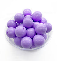 20mm Chunky / Bubblegum Beads - SOLID COLOURS