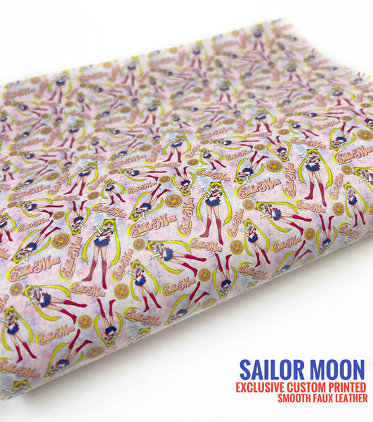 Sailor Moon - Exclusive Custom Printed Smooth Faux Leather