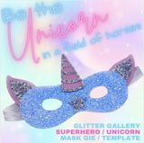 Superhero / Unicorn Mask Set DIGITAL DOWNLOAD (SVG)