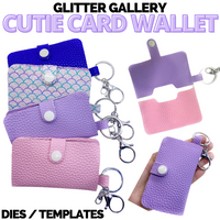 Cutie Card Wallet (No sew) DIGITAL DOWNLOAD (SVG)