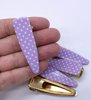 50% OFF! Were $5.20/ now $2.60 - Exclusive Custom Printed Acrylic Top Deluxe Alligator Clips