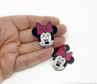 Minnie Mouse Planar Resins - 5pcs