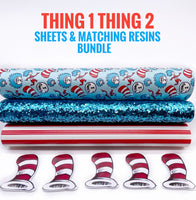 Thing 1 / Thing 2 Matching Sheets & Resins Bundle