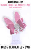 Bunny Set DIGITAL DOWNLOAD / SVG