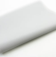 White Litchi Faux Leather