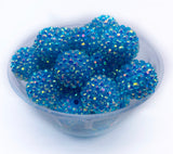 20mm Chunky / Bubblegum Beads - RHINESTONE