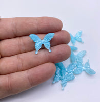 Resin Butterfly embellishments.