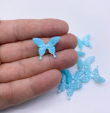 Resin Butterfly embellishments.