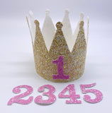 Unisex Large Crown with Numbers  TEMPLATE